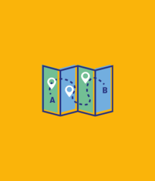 A map