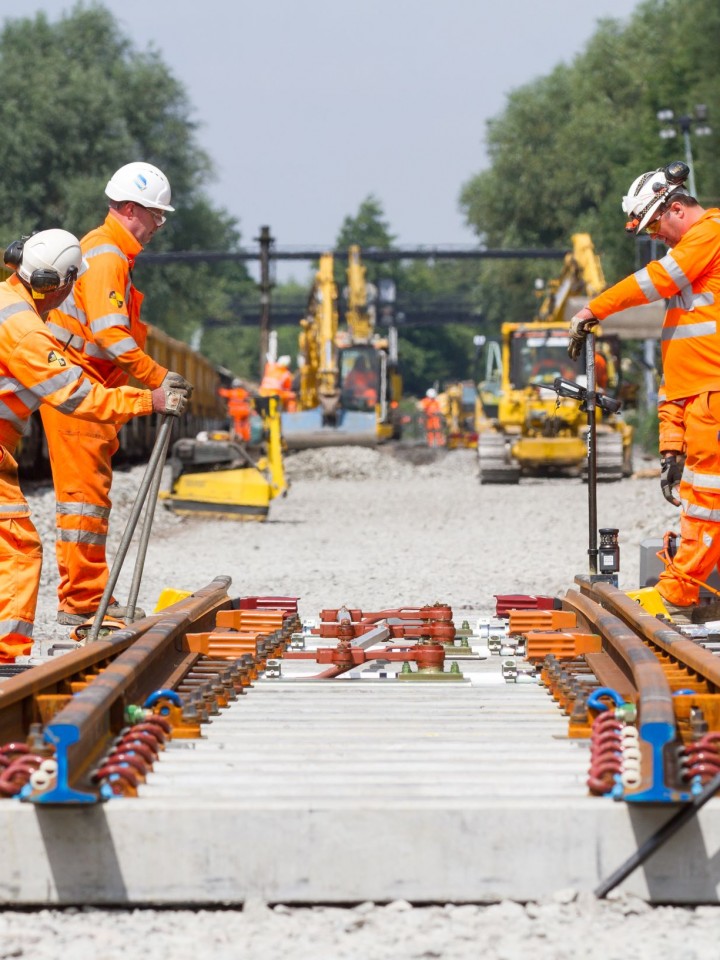 We're delivering the Central Section and guiding delivery of the Western Section