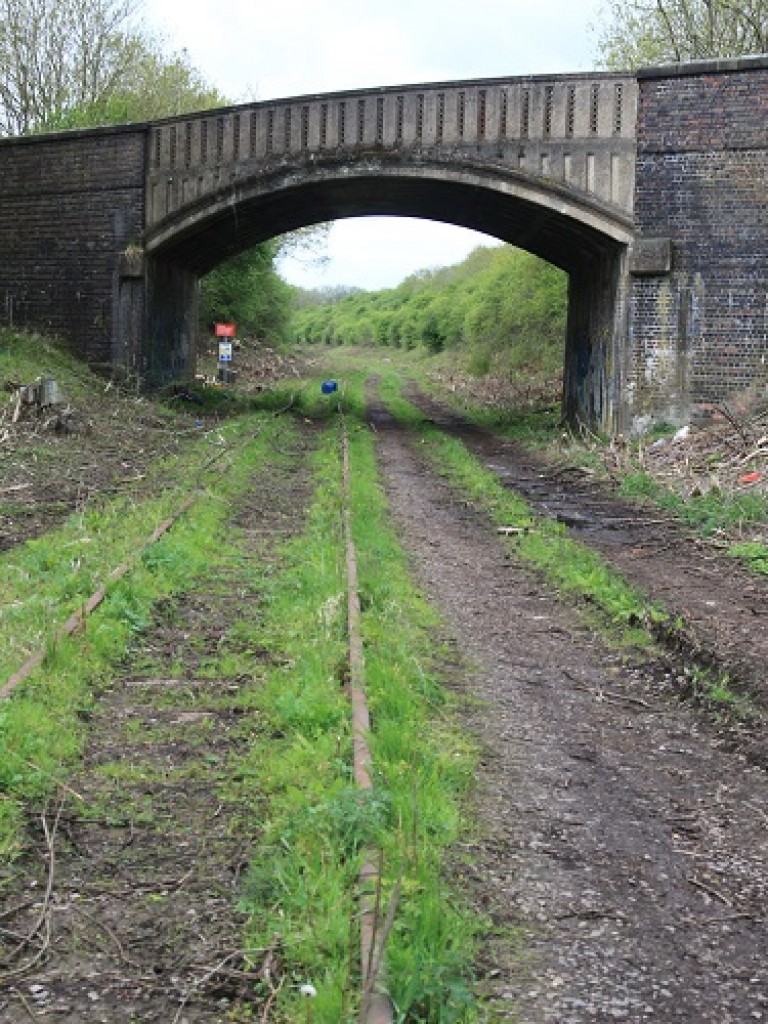 6 Clearance work on the mothballed section west of Swanbourne Phil Marsh